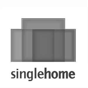 Logo Single Home | Render 3D arquitectura