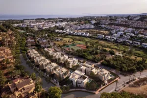 Infografía 3D integrada villas Marbella | Render exterior