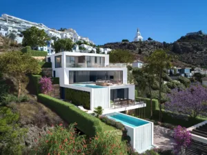 Integración 3D villa Benalmádena | Render de arquitectura residencial