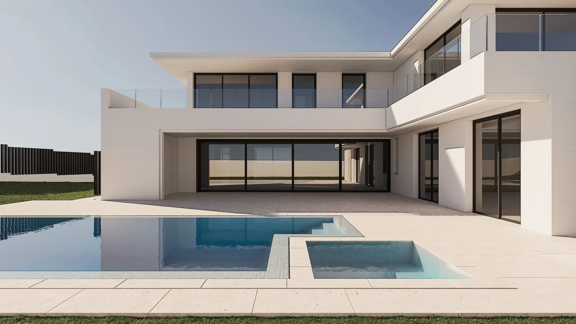 Maqueta digital villa de lujo Marbella | Infografía arquitectónica 3D